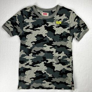Boys LEVI Camo Print T-Shirt